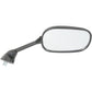 PARTS UNLIMITED Mirror - Side View - Rectangle - Black - Right R1-1000-RH