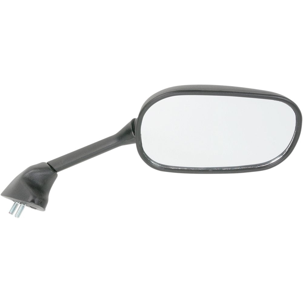 PARTS UNLIMITED Mirror - Side View - Rectangle - Black - Right R1-1000-RH