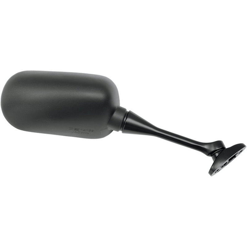 Parts Unlimited Mirror - Side View - Rectangle - Black - Right CBR600RR-RH