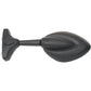 PARTS UNLIMITED Mirror - Side View - Teardrop - Black - Left/Right - Each JY121A-BLK