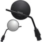 PARTS UNLIMITED Mirror - Side View - Dual Sport - Yamaha - Reverse Thread - Right - Black 17080