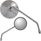 PARTS UNLIMITED Mirror - Classic - Side View - Round - Chrome - Right - Each 17078