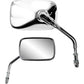 PARTS UNLIMITED Mirror - Side View - Rectangle - Short - Chrome 17059