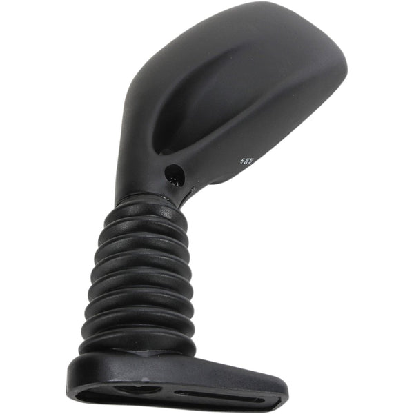 Parts Unlimited Mirror - ZX - Side View - Rectangle - Black - Left - Each 17016