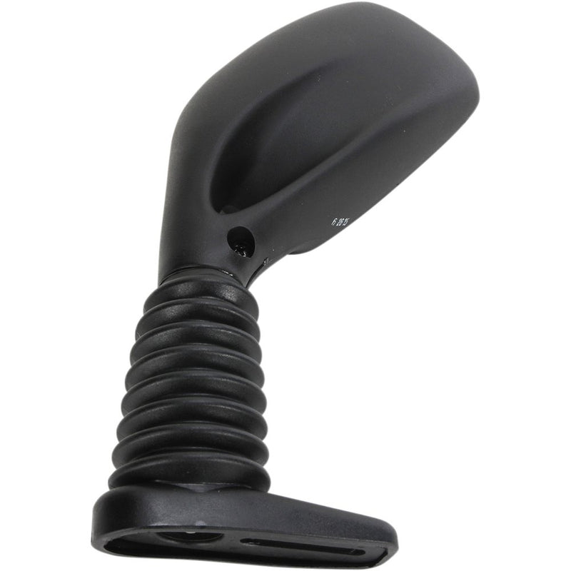 Parts Unlimited Mirror - ZX - Side View - Rectangle - Black - Left - Each 17016