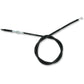 PARTS UNLIMITED Black Vinyl Clutch Cable - Kawasaki 54011-0035