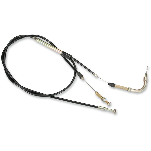 Parts Unlimited Black Vinyl Throttle Cable - Bombardier 05-13938