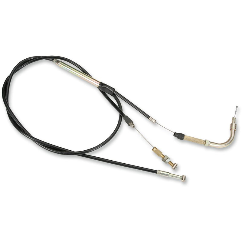 Parts Unlimited Black Vinyl Throttle Cable - Bombardier 05-13938