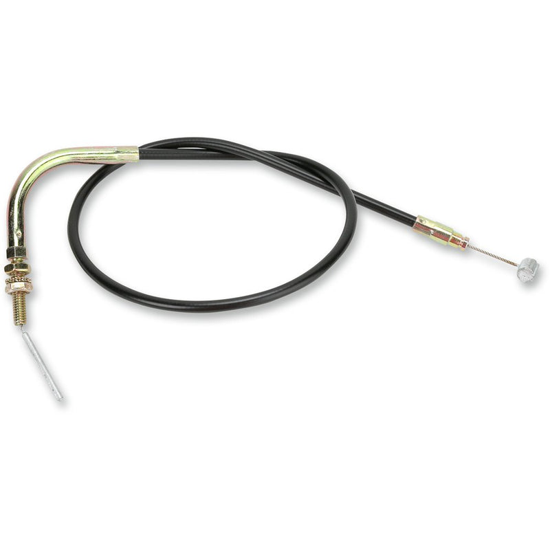 Parts Unlimited Black Vinyl Throttle Cable - Arctic Cat 0687-200