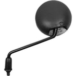 Parts Unlimited Mirror - Side View - Round - Black 95135