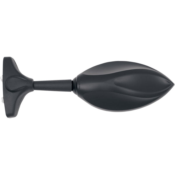 Parts Unlimited Mirror - Side View - Teardrop - Black - Left/Right - Each JY134-1BLK