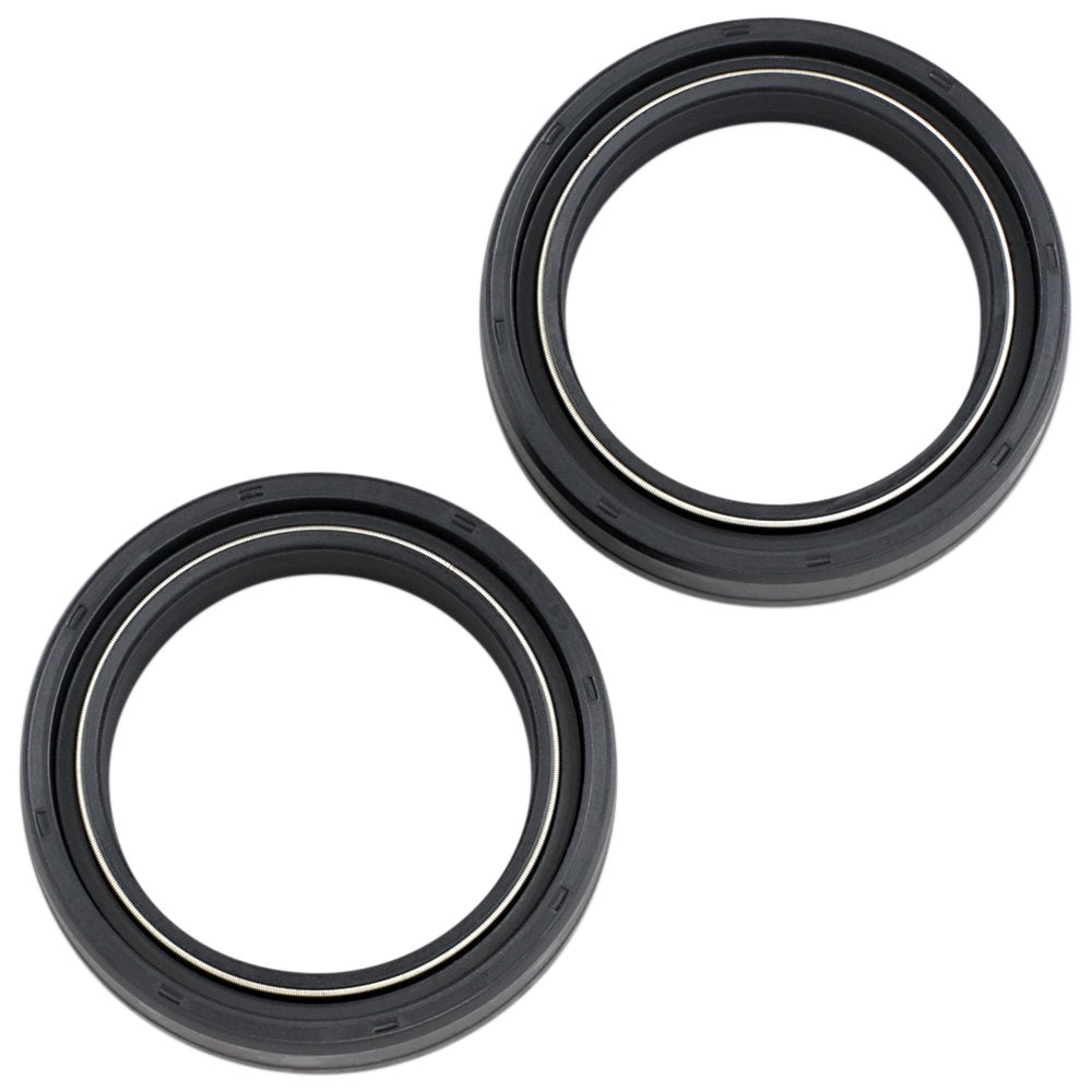 PARTS UNLIMITED Front Fork Seals - 37 mm ID x 50 mm OD x 11 mm T PUP40FORK455190
