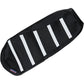 PARTS UNLIMITED Ribbed Seat Cover - Black/White - Ski-Doo SKI-107-337