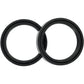 PARTS UNLIMITED Front Fork Seals - 43 mm ID x 55 mm OD x 9.5/10/5 mm T PUP40FORK455153