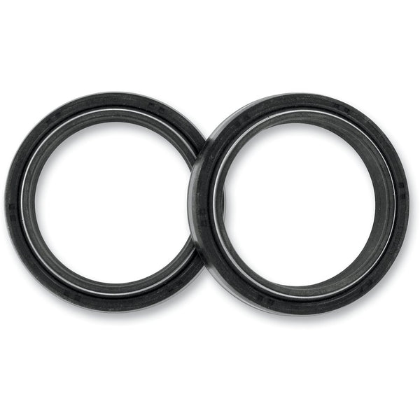 Parts Unlimited Front Fork Seals - 41 mm ID x 53 mm OD x 8/10.5 mm T PUP40FORK455148