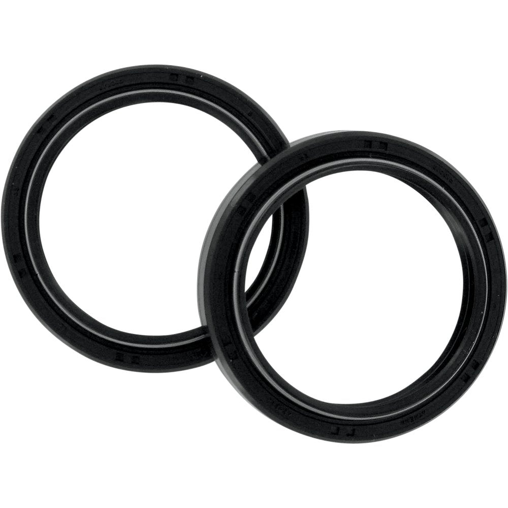 PARTS UNLIMITED Front Fork Seals - 41 mm ID x 53 mm OD x 8/10.5 mm T PUP40FORK455165