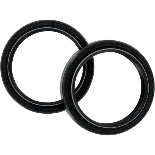 Parts Unlimited Front Fork Seals - 41 mm ID x 53 mm OD x 8/10.5 mm T PUP40FORK455165