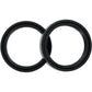 PARTS UNLIMITED Front Fork Seals - 43 mm ID x 55 mm OD x 11/14 mm T PUP40FORK455154