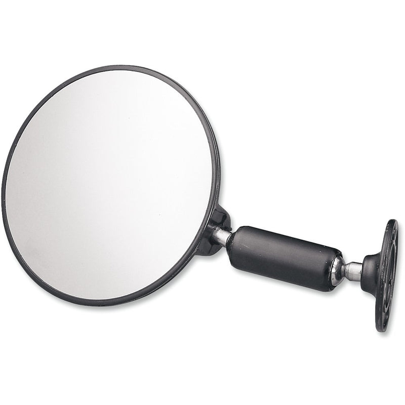 Parts Unlimited Mirror - Rear View - Adjustable - Round - Black VAN-01
