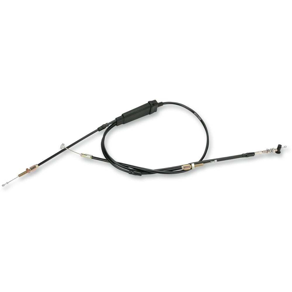 PARTS UNLIMITED Black Vinyl Throttle Cable - Arctic Cat 0687-037