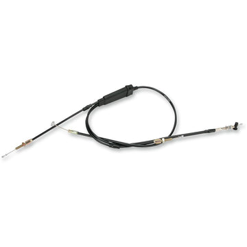 PARTS UNLIMITED Black Vinyl Throttle Cable - Arctic Cat 0687-037