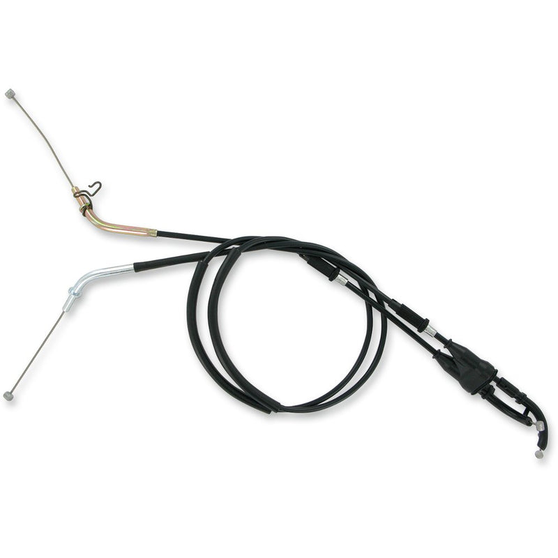 Parts Unlimited Black Vinyl Throttle Cable - Kawasaki 54012-0165