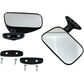 PARTS UNLIMITED Mirrors - Rear View - Rectangle - Black - Pair LM4160