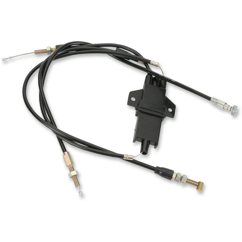 Parts Unlimited Black Vinyl Throttle Cable - Bombardier 05-13933