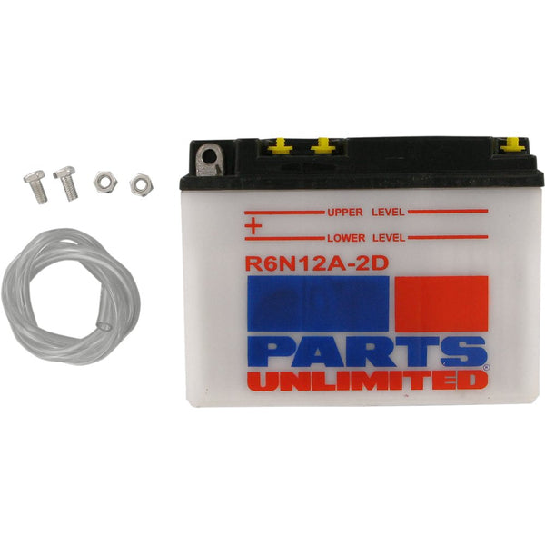 Parts Unlimited Conventional Battery 6N12A-2D
