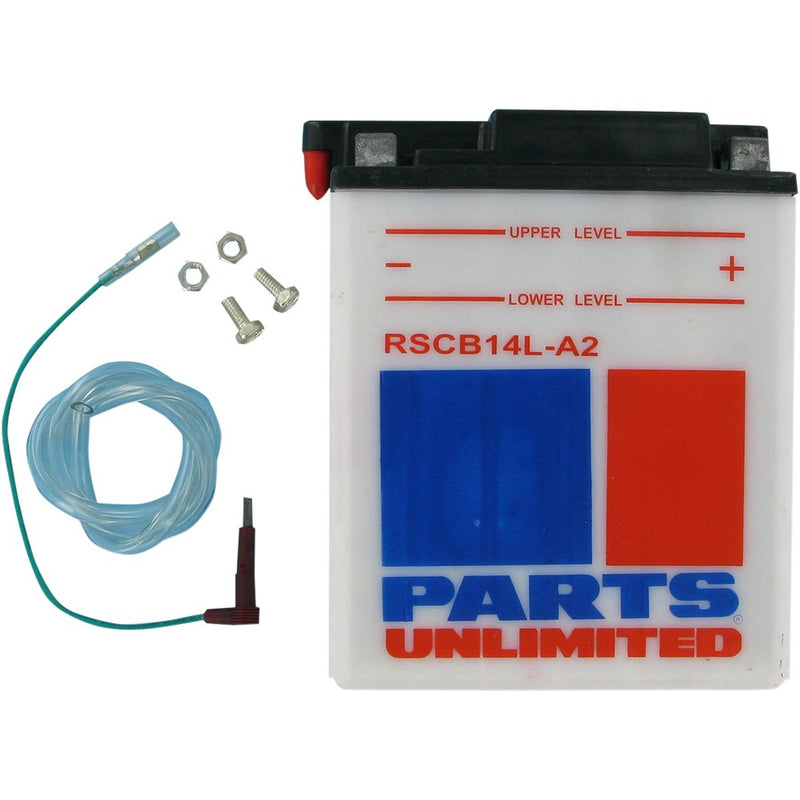 Parts Unlimited Battery - RSCB14LA2 with Sensor SCB14L-A2