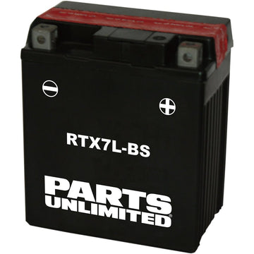 PARTS UNLIMITED AGM Battery - RTX7L-BS .33 L CTX7L-BS