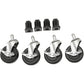 PARTS UNLIMITED Caster Wheels for Tire Rack T-RACK WHEELS