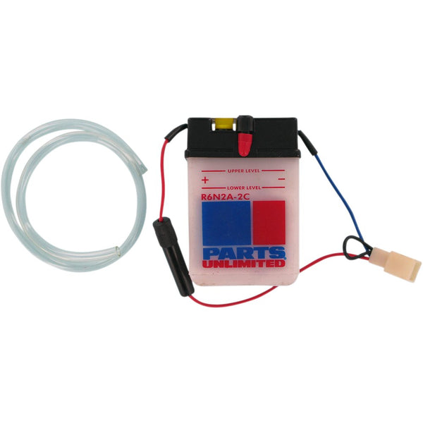Parts Unlimited Conventional Battery 6N2A2C