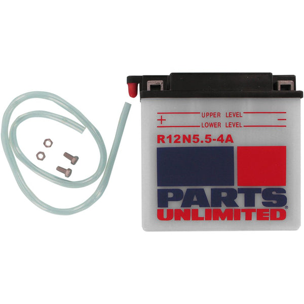Parts Unlimited Conventional Battery 12N5.5-4A