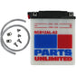PARTS UNLIMITED Battery - YB12AL-A2 CB12AL-A2