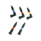 PARTS UNLIMITED Spark Plug Cap - 90 Degree - Blue DS305006