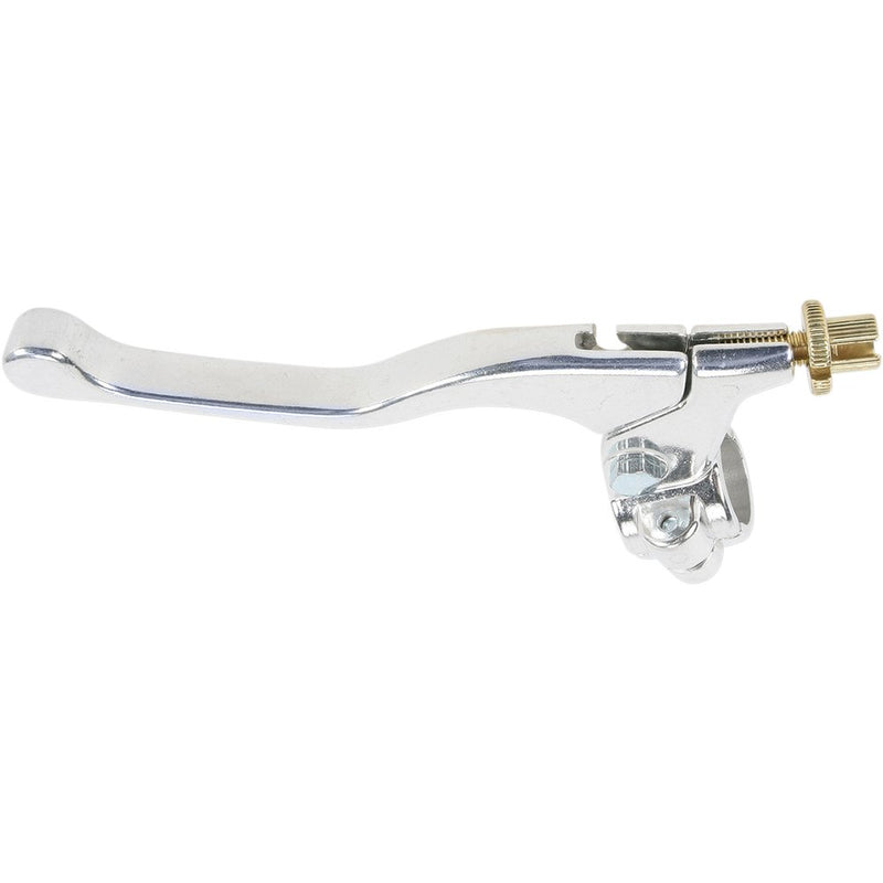 Parts Unlimited Lever Assembly - Left Hand - Shorty - Yamaha - Silver 43-4102L