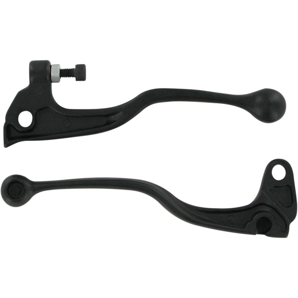 PARTS UNLIMITED Shorty Power Lever Set - Black 55Y-83922-00-SH