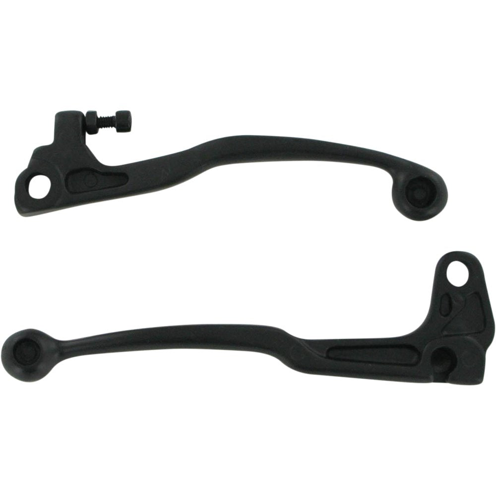 PARTS UNLIMITED Shorty Power Lever Set - Black 57420-27000