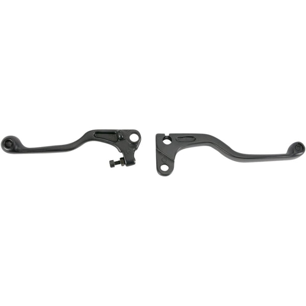 Parts Unlimited Shorty Power Lever Set - Black 53175-KS6-670SH