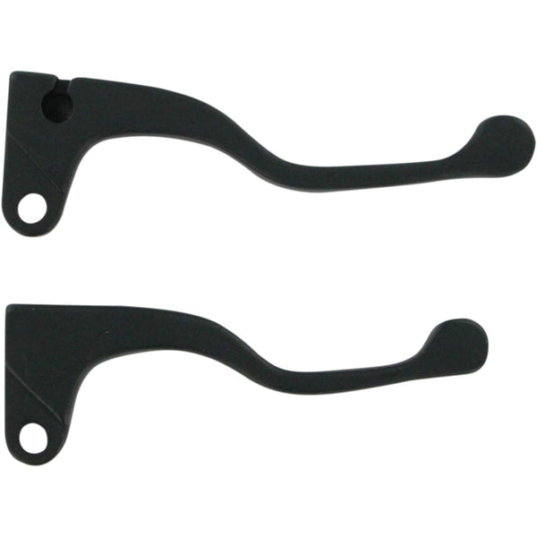 Parts Unlimited Shorty Power Lever Set - Black 44-4106