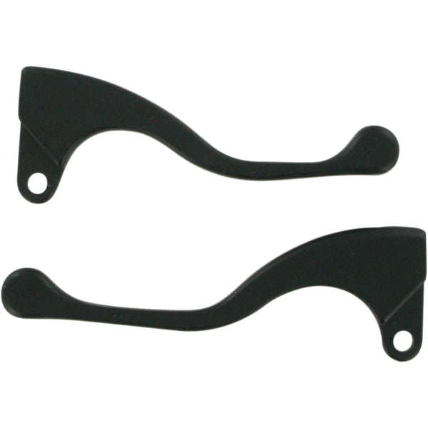 Parts Unlimited Shorty Power Lever Set - Black 44-1116