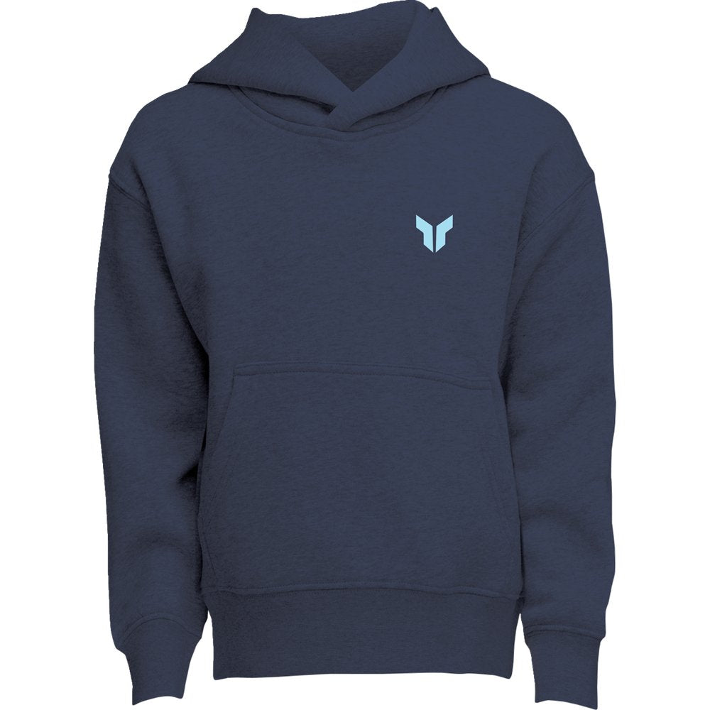 THOR Youth Futura Pullover Hoodie - Navy - Medium 3052-0715