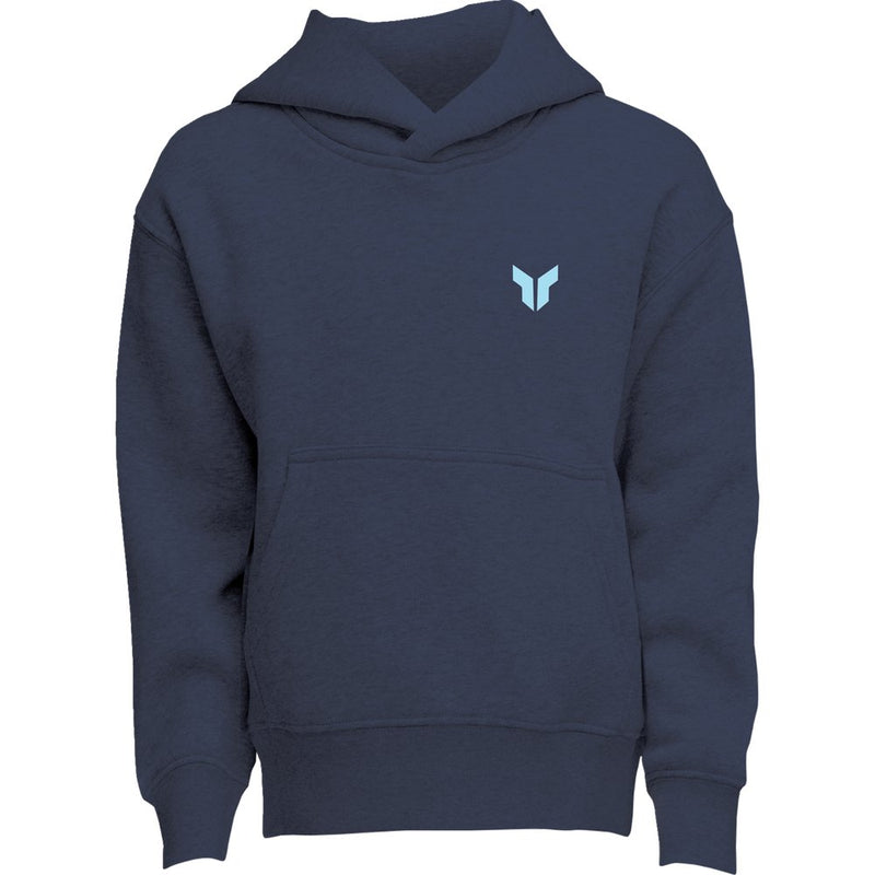 THOR Youth Futura Pullover Hoodie - Navy - Small 3052-0714