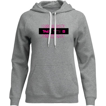 THOR Women's Mind Control Pullover Hoodie - Heather Gray - Large 3051-1259