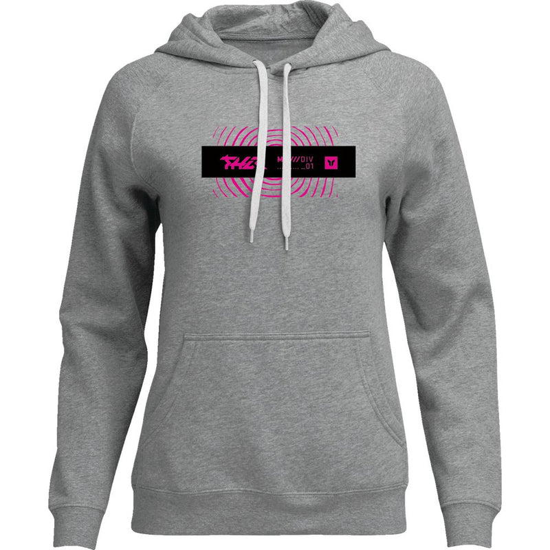 Thor Women's Mind Control Pullover Hoodie - Heather Gray - Small 3051-1257