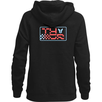 THOR Women's Vantage Zip-Up Hoodie - Black - Small 3051-1253