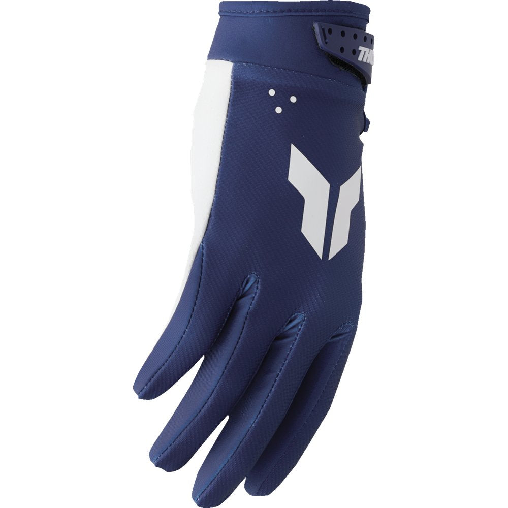 THOR Youth Launchmode Split Gloves - Navy - XS 3332-1949