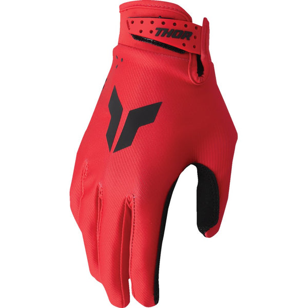 Thor Youth Launchmode Split Gloves - Red - XS 3332-1944
