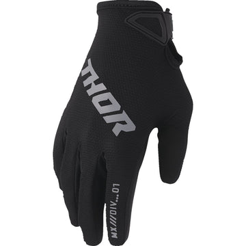 THOR Youth Ridemode Static Gloves - Black - XS 3332-1922